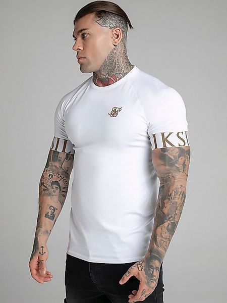 Siksilk T-Shirt SikSilk Herren Weißes Tech T-Shirt günstig online kaufen