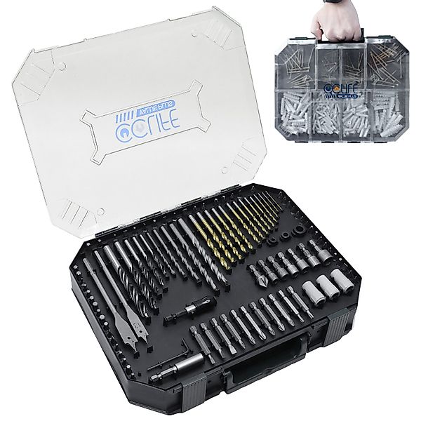 CCLIFE Bohrer- und Bitset 400tlg Bohrer günstig online kaufen