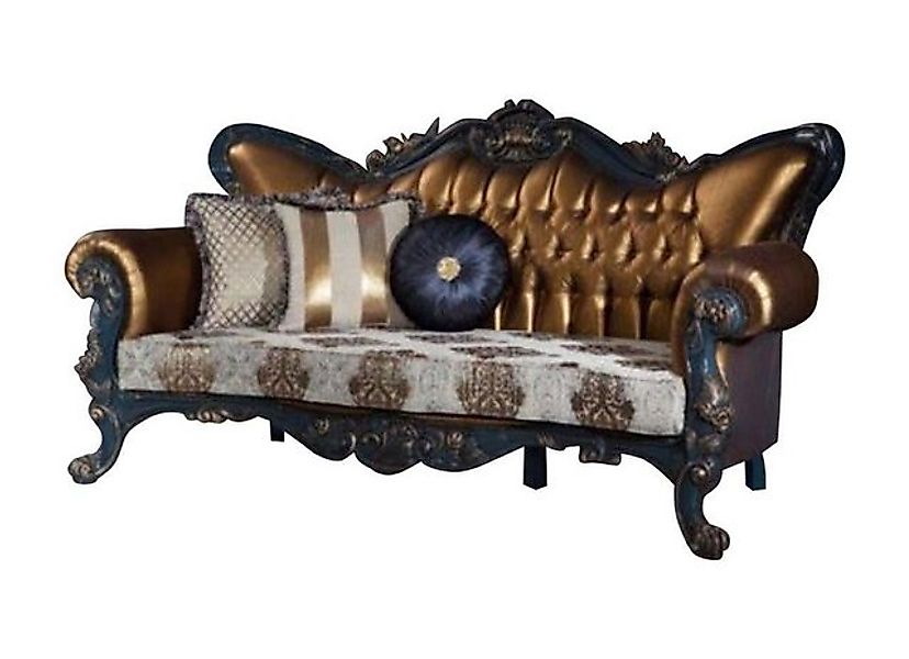 JVmoebel 3-Sitzer Chesterfield 3 Sitzer Designer Sofa Luxus Polster Sofas S günstig online kaufen