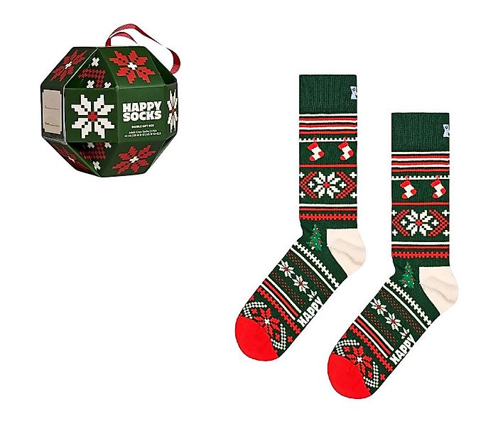 Happy Socks Socken Happy Socks Weihnachtssocken Baumwollsocken in lustiger günstig online kaufen