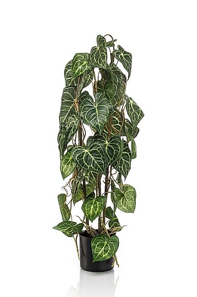 Kunstblume Grün, Durchmesser 1 cm, Emerald, Höhe 75 cm günstig online kaufen