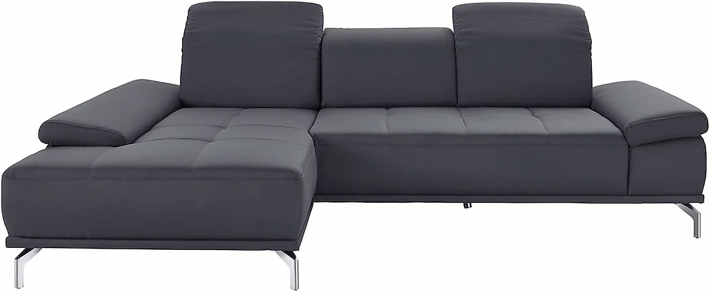 Places of Style Ecksofa "Caluna", Inkl.Sitztiefenverstellung, wahlweise mit günstig online kaufen