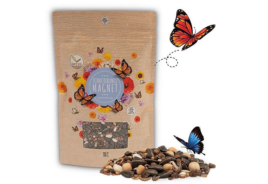 HappySeed Blumensamen Schmetterlingswiese Samen für eine buinte Blumenwiese günstig online kaufen