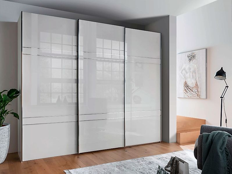 WIEMANN Schwebetürenschrank "Rialto", hochwertige Glasfront mit Querriegeln günstig online kaufen