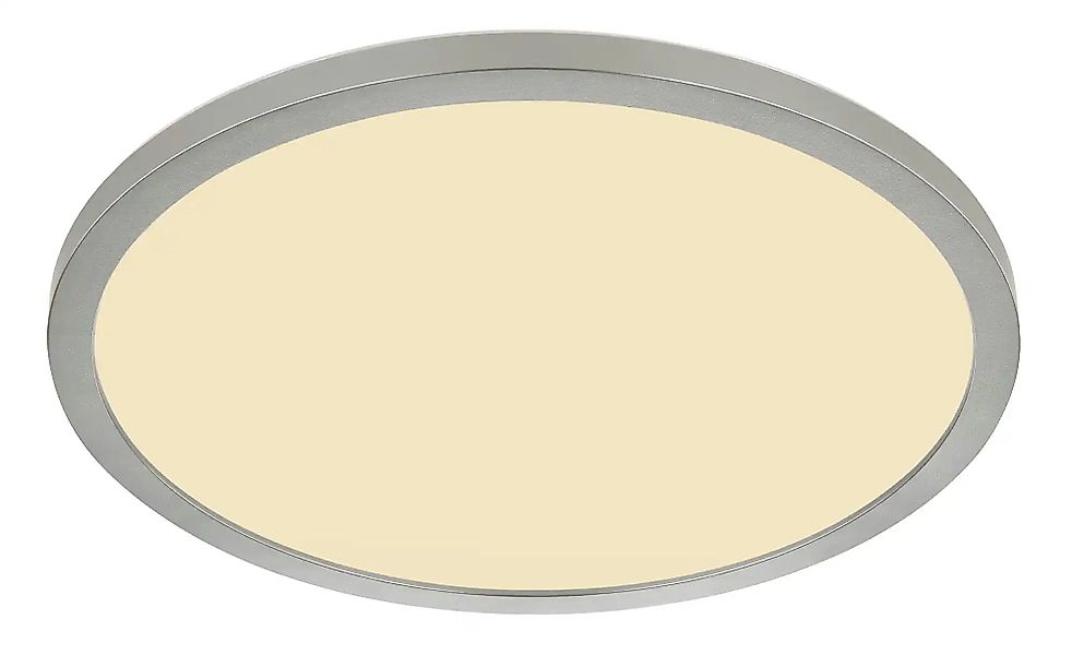Globo Lighting Deckenleuchte   ¦ silber ¦ Maße (cm): B: 29,4 H: 2,5 T: 29.4 günstig online kaufen