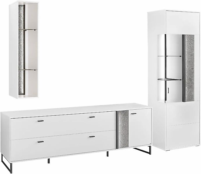 set one by Musterring TV-Wand "Deltona", (3 St.), Zierelemente aus Sandstei günstig online kaufen