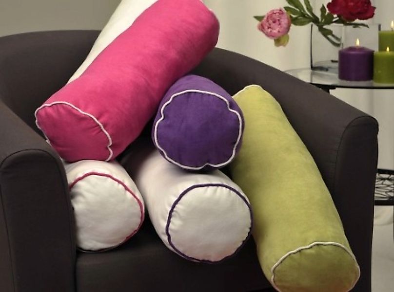 Haus und Deko Kopfkissen Füllkissen Nackenrolle 15x55 cm Kissenfüllung Nack günstig online kaufen