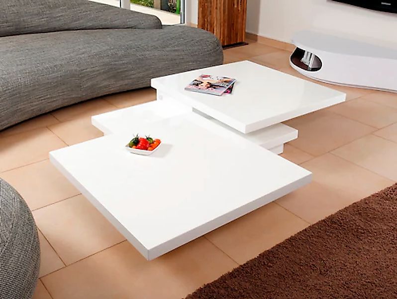 SalesFever Couchtisch, Tischplatte drehbar um 360° günstig online kaufen