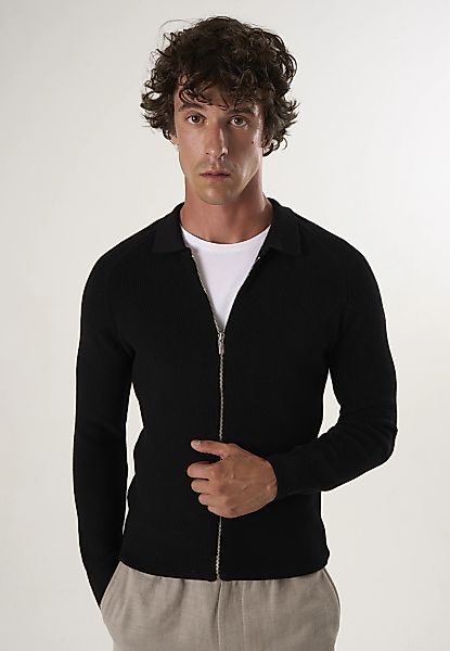 Felix Hardy Strickjacke "Strickjacke mit durchgehendem Reißverschluss" günstig online kaufen