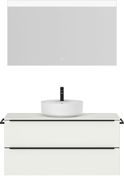 nobilia Badmöbel-Set "Alvene" vormontiert, mit Soft-Close, 2 Stk. tlg. günstig online kaufen