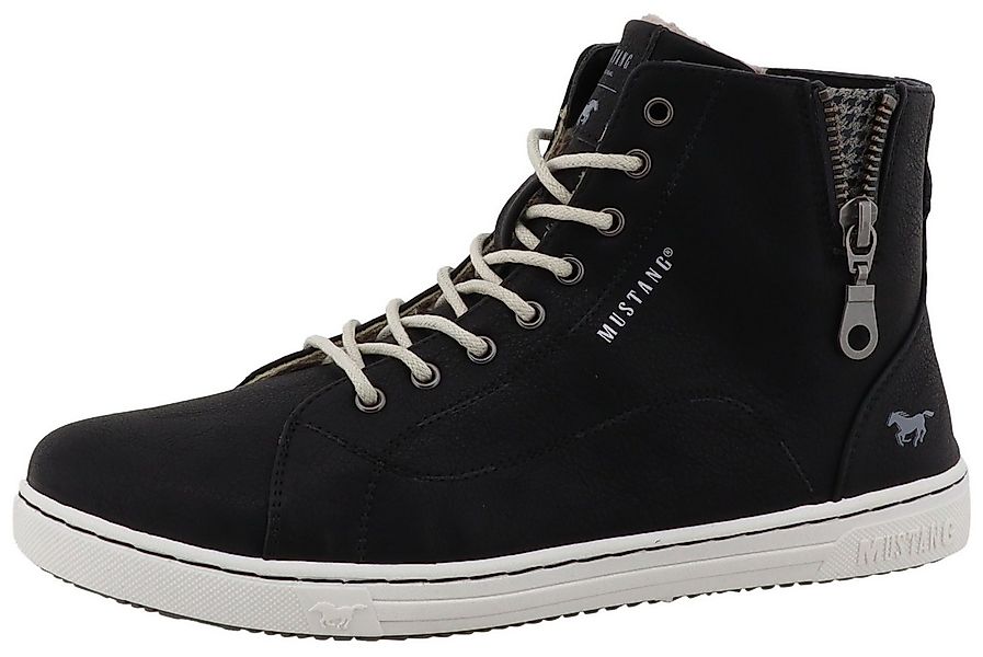 Mustang Shoes Tuala Winterstiefelette Schnürboots mit Reißverschluss günstig online kaufen