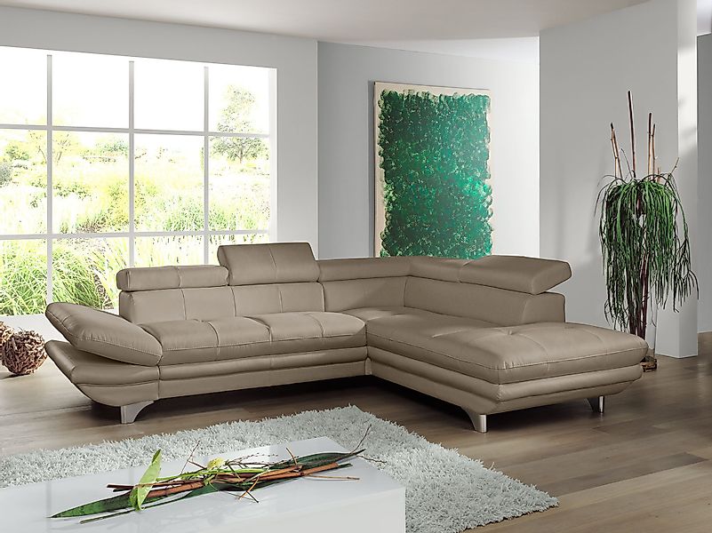 COTTA Ecksofa Enterprise L-Form, mit Arm- günstig online kaufen