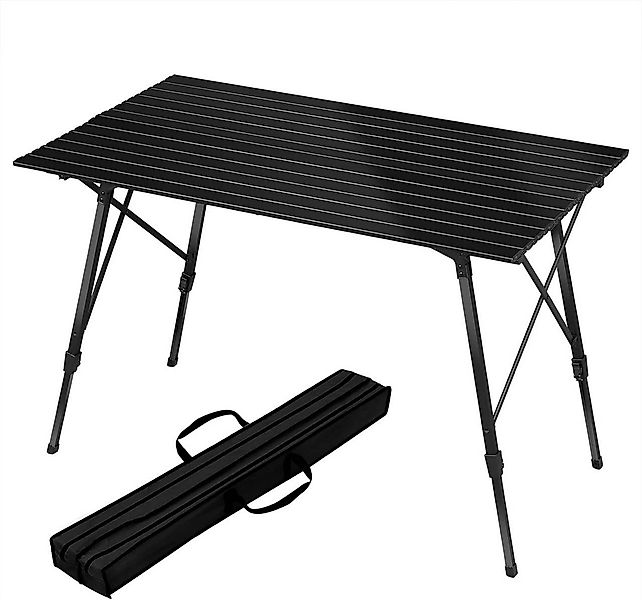 Woltu Campingtisch (1-St), aus Alu, klappbar, höhenverstellbar, 120x68.5cm günstig online kaufen