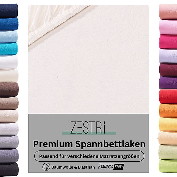 Zestri Spannbettlaken für Boxspringbetten & Wasserbetten günstig online kaufen