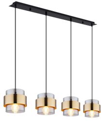 GLOBO LIGHTING Pendelleuchte MILLEY, ohne Leuchtmittel, günstig online kaufen