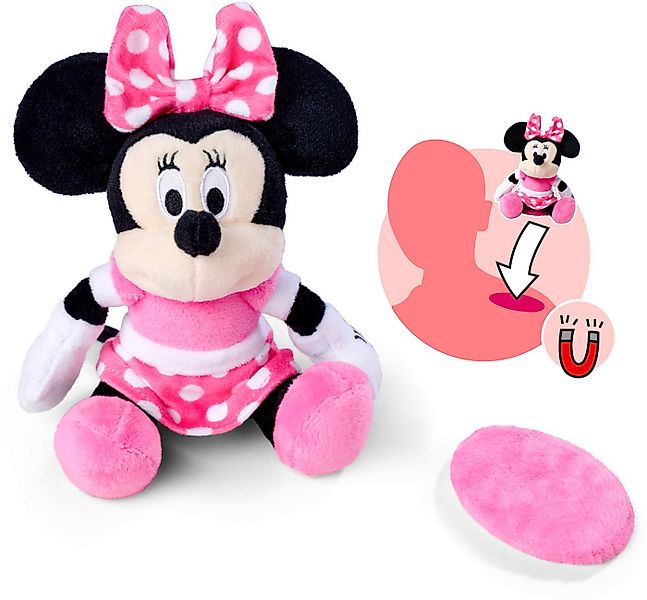 SIMBA Plüschfigur Plüsch Stofftier Disney Minnie Schulterplüsch 12cm 631587 günstig online kaufen