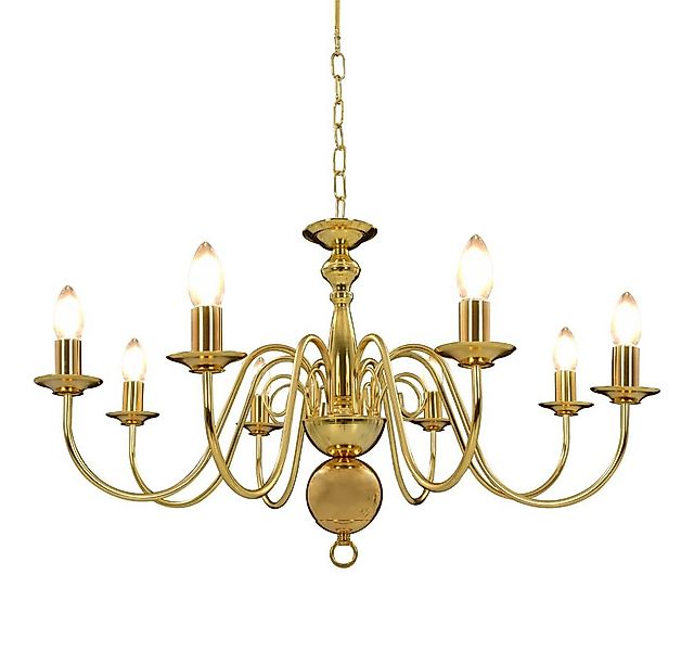 furnicato Kronleuchter Eleganter Golden 80 x 45 cm günstig online kaufen