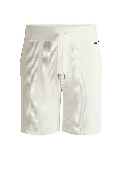 BOSS Home T-Shirt Structure Shorts günstig online kaufen