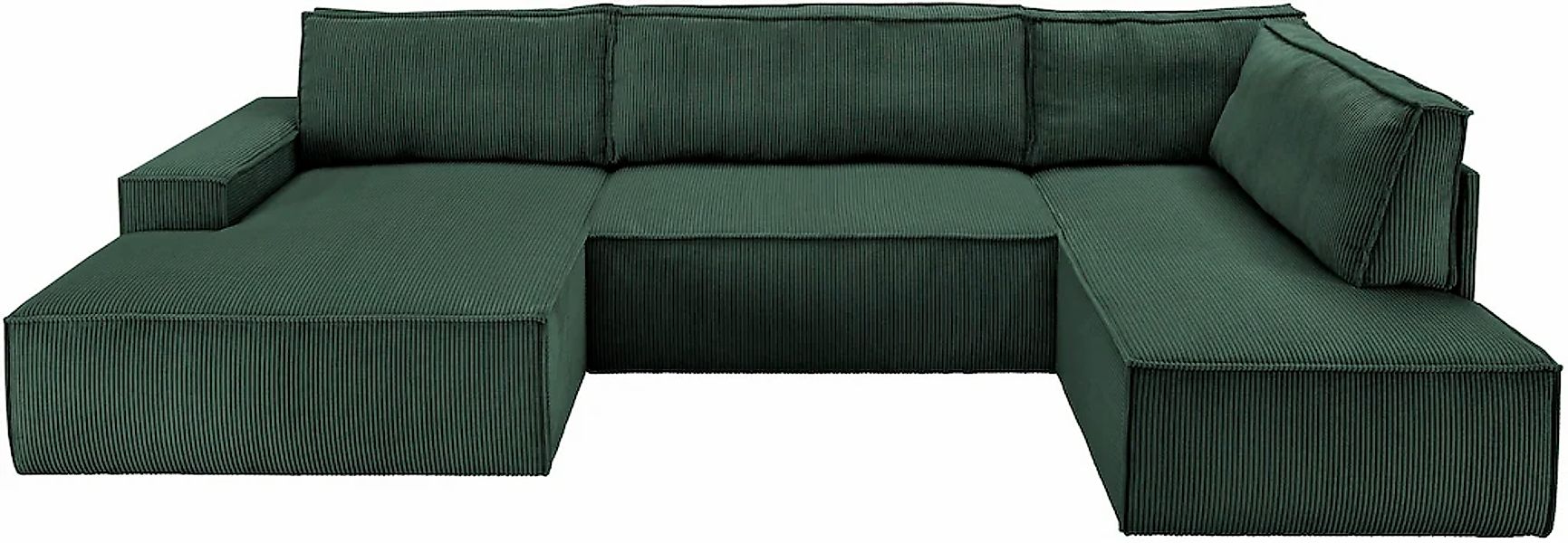 Home affaire Wohnlandschaft "SHERWOOD U-Form, 329 cm - OTTO. Verlässliche Q günstig online kaufen