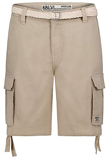 SUBLEVEL Bermudas Damen Shorts Cargobermuda mit Gürtel 5 Pocket, Sommerhose günstig online kaufen