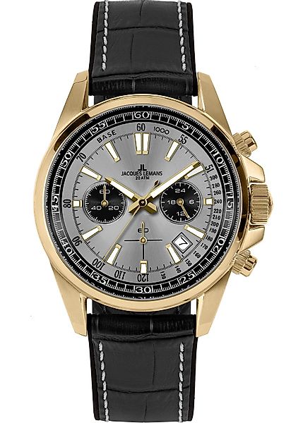 Jacques Lemans Chronograph Liverpool 1-2117ZN, Quarzuhr, günstig online kaufen