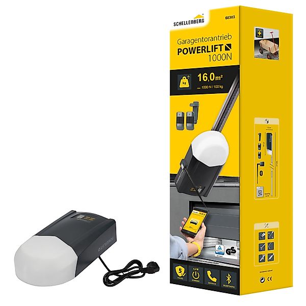 Schellenberg Garagentorantrieb Powerlift 1.000 N günstig online kaufen