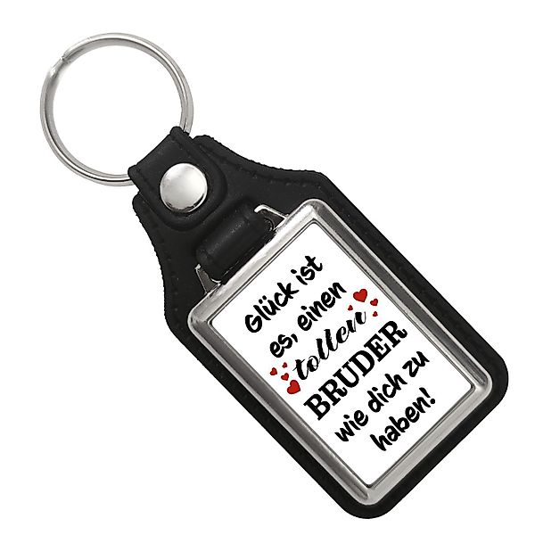speecheese Schlüsselanhänger Toller Bruder Glück Schlüsselanhänger günstig online kaufen