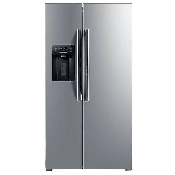 Wolkenstein Side-by-Side Kühl-Gefrierkombination WSBS556NFICMEIX Inox-Desig günstig online kaufen