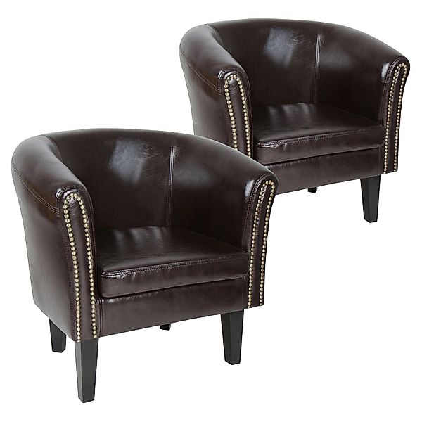 MIADOMODO Chesterfield-Sessel Chesterfield Sessel Loungesessel Clubsessel günstig online kaufen