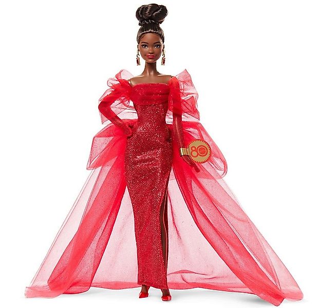 Barbie Anziehpuppe Barbie Signature Puppe brünett JBJ18 80 Jahre Mattel Sam günstig online kaufen