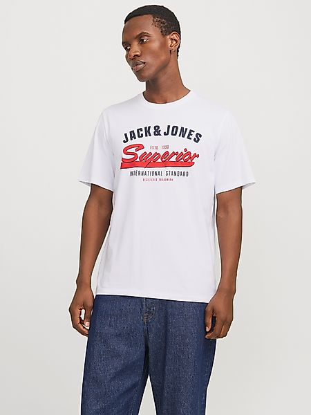 Jack & Jones Rundhalsshirt JJELOGO TEE günstig online kaufen