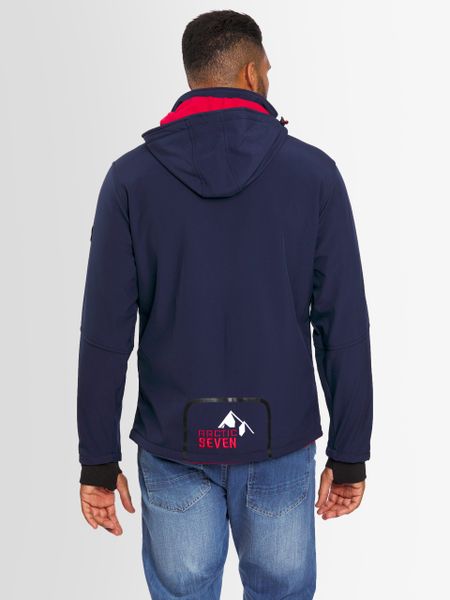 Arctic Seven Softshelljacke "ASColori" Outdoorjacke mit abnehmbarer Kapuze günstig online kaufen