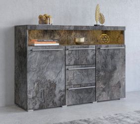 INOSIGN Sideboard India,Breite 132cm stilvolle Anrichte günstig online kaufen