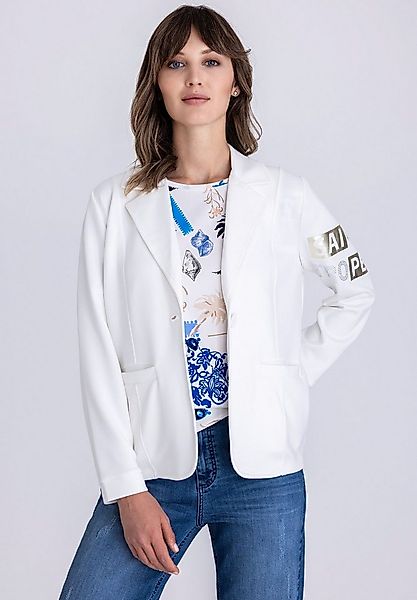 TUZZI Kurzblazer mit Schriftzug-Detail günstig online kaufen