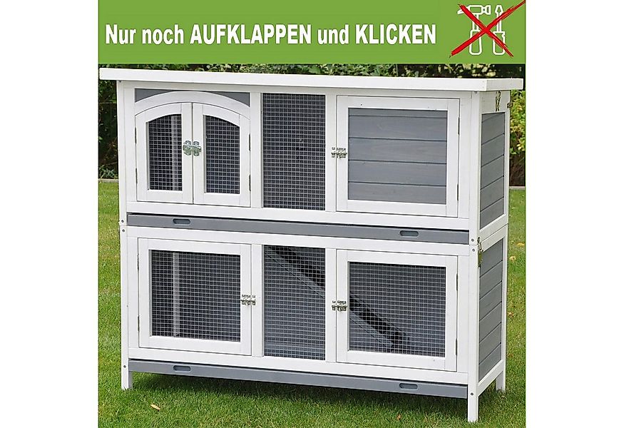 nanook Kleintierkäfig Klapp Kleintierstall - einfache Klick-Montage günstig online kaufen