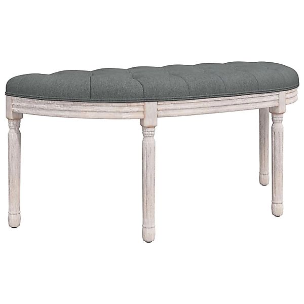 vidaXL Sitzbank Dunkelgrau 110,5x45x49 cm Stoff 344416 günstig online kaufen