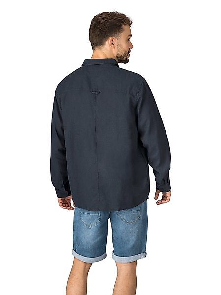 riverso Langarmhemd riverso Herren Leinen Hemd günstig online kaufen