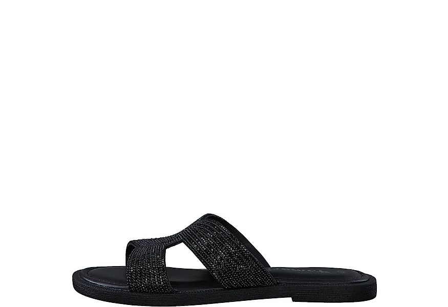 Tamaris Tamaris Damen Pantolette 1-27113-42-043 black/glam Pantolette günstig online kaufen
