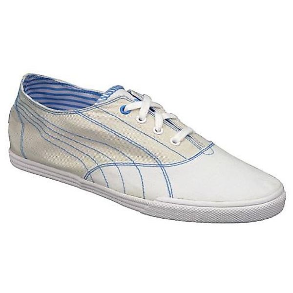 Puma Tekkies Stripes Schuhe EU 37 1/2 Cream / White / Blue günstig online kaufen