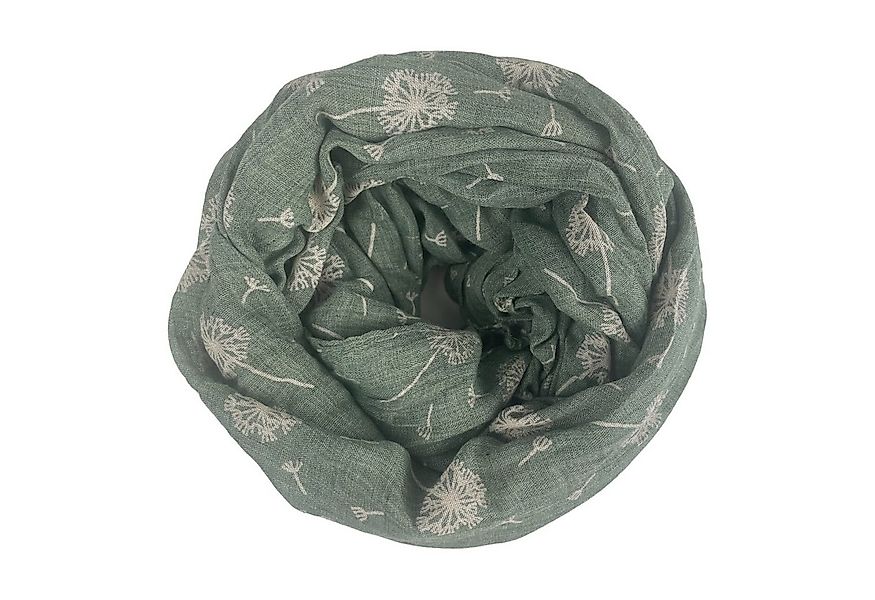 Taschen4life Loop Damen Sommer Schal SS-731 mit Pusteblumen print, Trend Mu günstig online kaufen