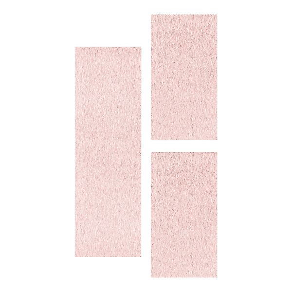 SIMPEX24 Kurzflor-Bettumrandung Unicolor - Einfarbig, Höhe günstig online kaufen