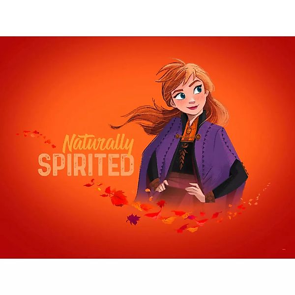 Komar Wandbild Frozen 2 Anna Autumn Spirit Disney B/L: ca. 40x30 cm günstig online kaufen
