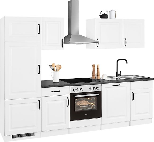 wiho Küchen Küchenzeile Erla, mit E-Geräten, günstig online kaufen