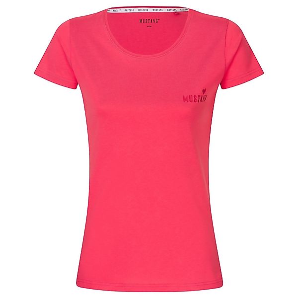 MUSTANG T-Shirt Lounge Damen Shirt Everyday günstig online kaufen