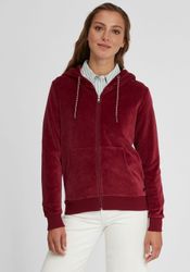 OXMO Kapuzensweatjacke OXNicky Kapuzenpullover aus Nicki-Stiff günstig online kaufen