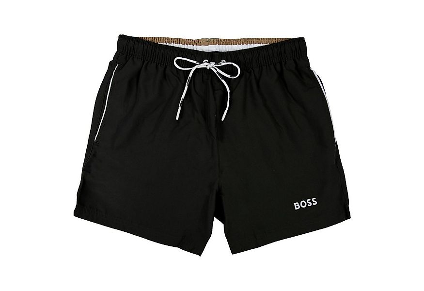 BOSS Badehose Dogfish mit Markenschriftzug günstig online kaufen