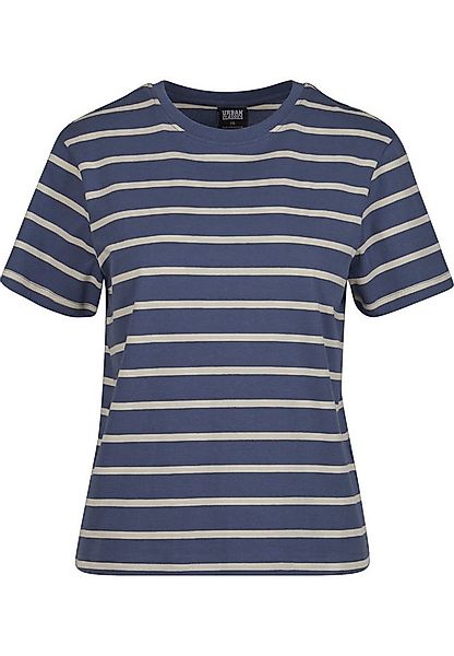 URBAN CLASSICS T-Shirt Urban Classics Damen Ladies Striped Boxy Tee (1-tlg) günstig online kaufen