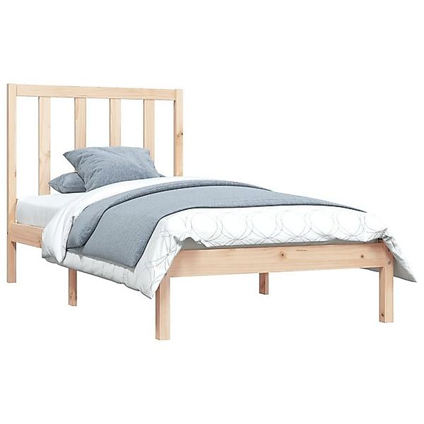 vidaXL Bett Massivholzbett Kiefer 90x200 cm günstig online kaufen