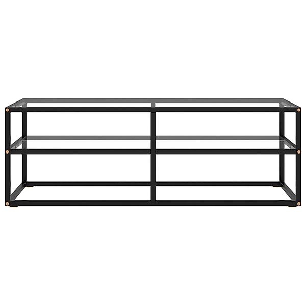 vidaXL TV-Schrank TV-Schrank Schwarz mit Hartglas günstig online kaufen