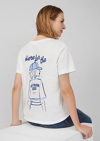 s.Oliver Kurzarmshirt T-Shirt T-Shirt im Relaxed günstig online kaufen